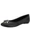 Moleca - Sapatilha Feminina Flat Moleca 5726147 Marfim - variação: Preto