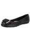 Moleca - Sapatilha Feminina Flat Moleca 5800103 - Marfim - variação: - Preto