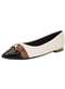 Piccadilly - Sapatilha Feminina Flat Piccadilly 274107 Bege/Preto - variação: BEGE/PRETO