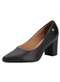Vizzano - Sapato Feminino Salto Grosso Vizzano 1290500 - Salmão - variação: - Preto