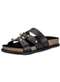 Beira Rio - Tamanco Feminino Flat Beira Rio 8523129 Marfim - variação: Preto