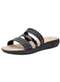 Modare - Tamanco Feminino Flat Modare 7199106 - Natural - variação: - Preto