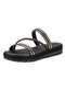 Moleca - Tamanco Feminino Flat Moleca 5539105 - Preto - variação: - Preto