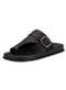 Moleca - Tamanco Feminino Flat Moleca 5556102 - Salmão - variação: - Preto