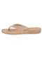 Terra & Agua - Tamanco Feminino Flat Terra & Água 210012 Bronze - variação: Bege