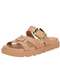 Vizzano - Tamanco Feminino Flat Vizzano 6510110 Camel - variação: - Salmão