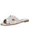 Vizzano - Tamanco Feminino Flat Vizzano 6522101 Ouro/Rosado - variação: PRATA