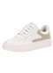Beira Rio - Tênis Feminino Casual Beira Rio 43051112 - Branco/Bege - variação: - BRANCO/CINZA