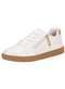 Beira Rio - Tênis Feminino Casual Beira Rio 4313109 Branco/Dourado - variação: Branco/Dourado