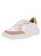 Modare - Tênis Feminino Casual  Modare 7402103 - Bege/Verde - variação: - Branco/Bege