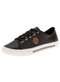 Moleca - Tênis Feminino Casual Moleca - 5667302 - Branco - variação: - Preto