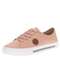 Moleca - Tênis Feminino Casual Moleca - 5667302 - Branco - variação: - Rosa