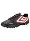 Umbro - Chuteira Masculina Society Action Umbro U01fb00249 - Preto/Vermelho - variação: - Preto/Vermelho