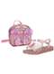 Grendene Kids - Kit Sandália Barbie Fly  Mochila Grendene Kids 23268 Pink - variação: Rosa