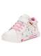 Linda Ju - Tênis Infantil Cano Alto Linda Jú 60221 - Branco/Rosa - variação: - Branco/Rosa