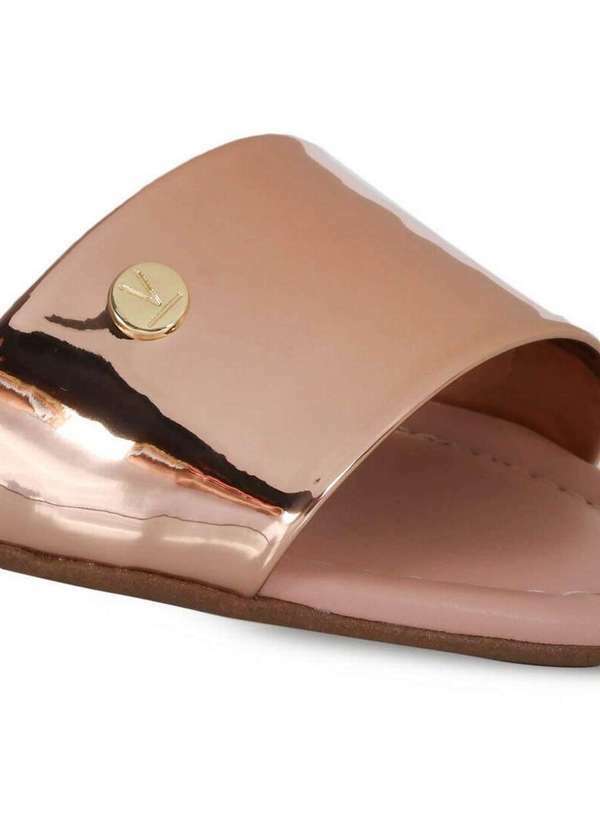 Sandália Rasteira Vizzano Flat Cobre - Passarela