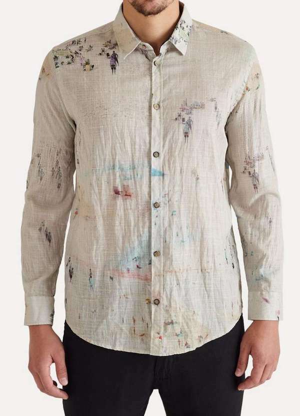 camisas estampadas reserva