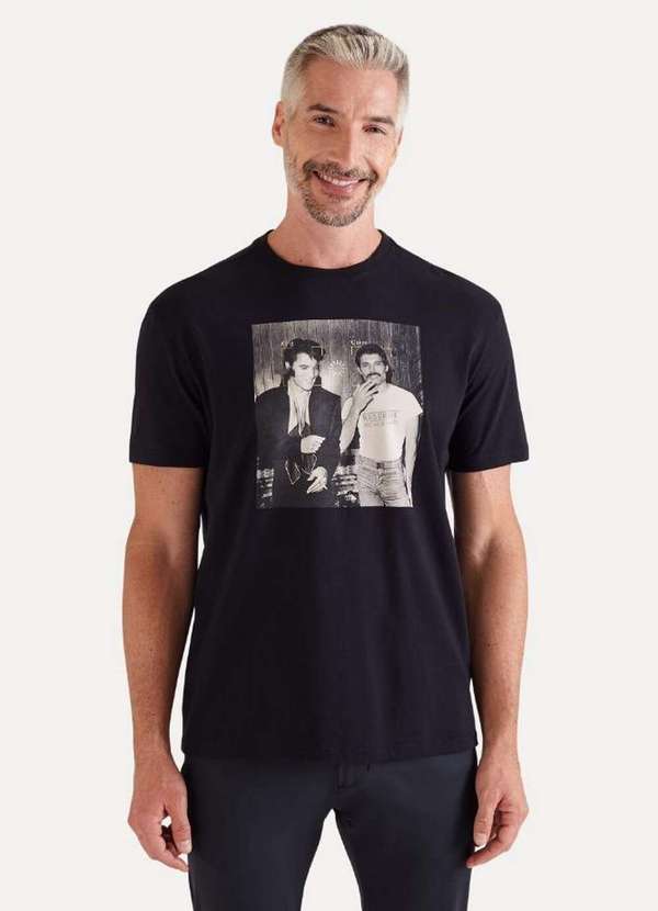 camisa estampada reserva