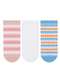Selene - Kit 3 pares de Meias Cano Curto Selene 7360-001 997-Branco-Verde-Chá-Azul-Sereno - variação: 998-Rosa-Nude-Branco-Azul-Marfim
