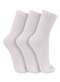 Trifil - Kit 3 pares de Meias Cano Médio Trifil 8012 0900-Branco - variação: 0900-Branco