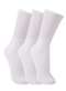 Trifil - Kit 3 pares de Meias Esportivas Cano Longo 6313 0001-Branco - variação: 0001-Branco