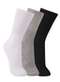 Trifil - Kit 3 pares de Meias Esportivas Cano Longo 6313 0001-Branco - variação: 0002-Branco-Mescla-Preto