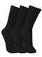 Trifil - Kit 3 pares de Meias Esportivas Cano Longo 6313 0001-Branco - variação: 0008-Preto
