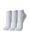 Calvin Klein - Kit 3 pares de Meias Cano Curto Calvin Klein C23.01 Pt00-Preto - variação: Br00-Branco