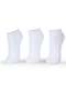 Puket - Kit com 3 Meias Cano Curto Puket 8548 3605-100-Branco - variação: 3605-100-Branco