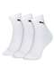 Puma - Kit 3 pares de Meias Cano Médio Puma 4740-001 997-Branco-Preto-Cinza-Mescla - variação: 999-Branco
