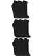 Trifil - Kit 9 pares de Meias Esportiva Cano Curto Trifil 8004 Branco - variação: Preto