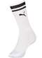 Puma - Meia Esportiva Cano Longo Puma 4995-001 504-Branco-Preto - variação: 504-Branco-Preto