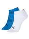 Puma - Kit 2 pares de Meias Esportiva Cano Curto Puma 4560-001/002 993-Azul-Branco - variação: 993-Azul-Branco