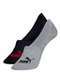 Puma - Kit 2 pares de Meias Invisível Puma 4500-001 979-Preto-Cinza-Mescla - variação: 979-Preto-Cinza-Mescla