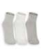 Lupo - Kit 3 pares de Meias Esportiva Cano Médio Lupo 3223-089 0907-Chumbo-Branco-Cinza - variação: 0907-Chumbo-Branco-Cinza