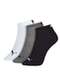 Puma - Kit com 3 Meias Cano Curto Puma 4520-001 976-Marinho-Branco-Bordô - variação: 999-branco-preto-preto-mescla