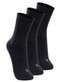Lupo - Kit com 3 pares de Meias Esportiva Cano Longo Lupo 3250-001 Preto - variação: Preto