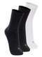 Lupo - Kit com 3 pares de Meias Esportiva Cano Longo Lupo 3250-001 Preto - variação: Preto-Branco