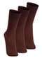 Lupo - Kit com 3 pares de Meias Social Lupo 1795-004 Café - variação: Café