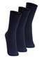 Lupo - Kit com 3 pares de Meias Social Lupo 1795-004 Café - variação: Marinho