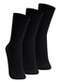 Lupo - Kit com 3 pares de Meias Social Lupo 1795-004 Café - variação: Preto