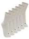 Lupo - Kit com 6 pares de Meias Esportiva Cano Longo Lupo 3250-001 Branco-Cinza - variação: Cinza