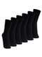 Lupo - Kit com 6 pares de Meias Social Lupo 1795-004 Preto-Café - variação: Preto