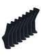 Lupo - Kit com 8 pares de Meias Casual Lupo 1210-201 Preto-Marinho - variação: Marinho