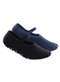 Lupo - Kit 2 pares de Sapatilhas Bebê Antiderrapante Lupo 2027-004 Azul - variação: Preto-Azul