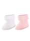 Lupo - Kit 2 pares de Meias Bebê Cano Médio Lupo 2002-088 0902-Branco-Rosa - variação: 0902-Branco-Rosa