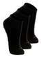 Lupo - Kit 3 pares de Meias Infantil Antiderrapante Lupo 2911-003 Preto - variação: Preto