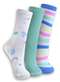 Trifil - Kit 3 pares de Meias Infantil Cano Longo Trifil 5005 0908-Azul--Branco - variação: 0910-Branco-Verde
