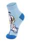 Disney - Meia Infantil Cano Curto Mickey Lupo 2300-283 1120-Branca - variação: 2080-Azul