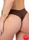Love Secret - Calcinha Fio Dental Love Secret 838202 012-Preto - variação: 082-Deep-Brown